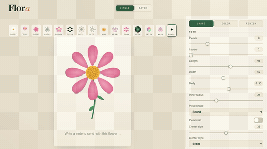 Flora preview